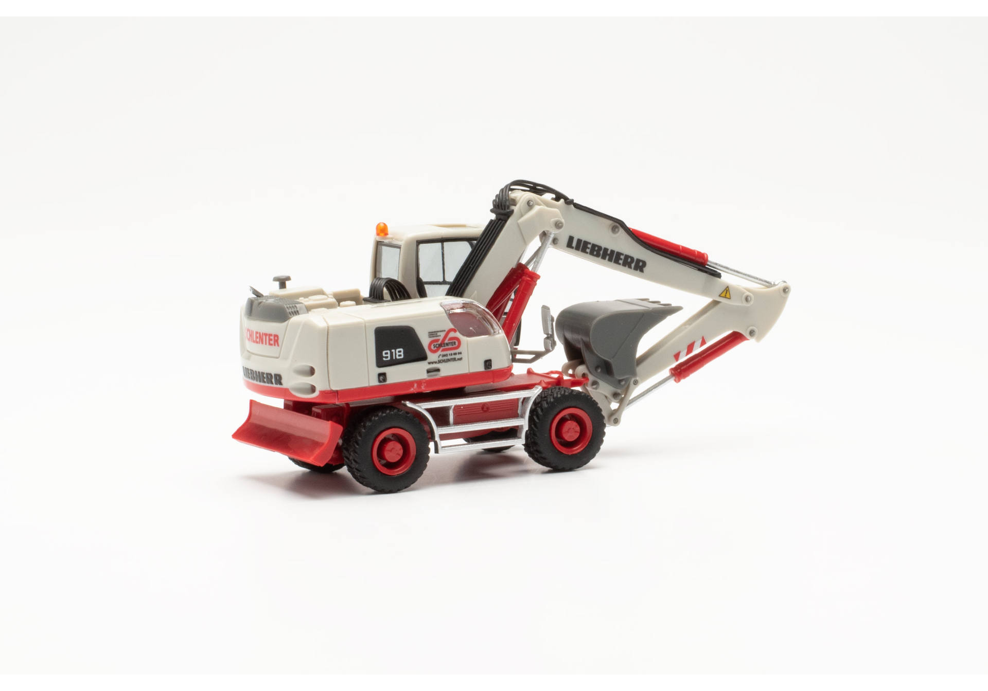 Liebherr A 918 Litronic Radbagger "Schlenter Aachen" (Nordrhein-Westfalen/Aachen)