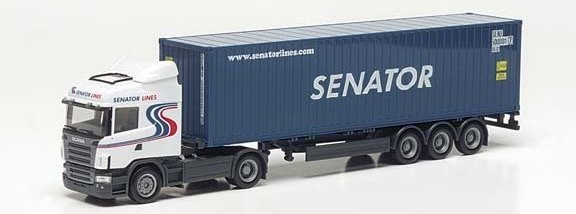 Scania R '04 HL (R500) Container saddle train 40ft Container 2a/3a