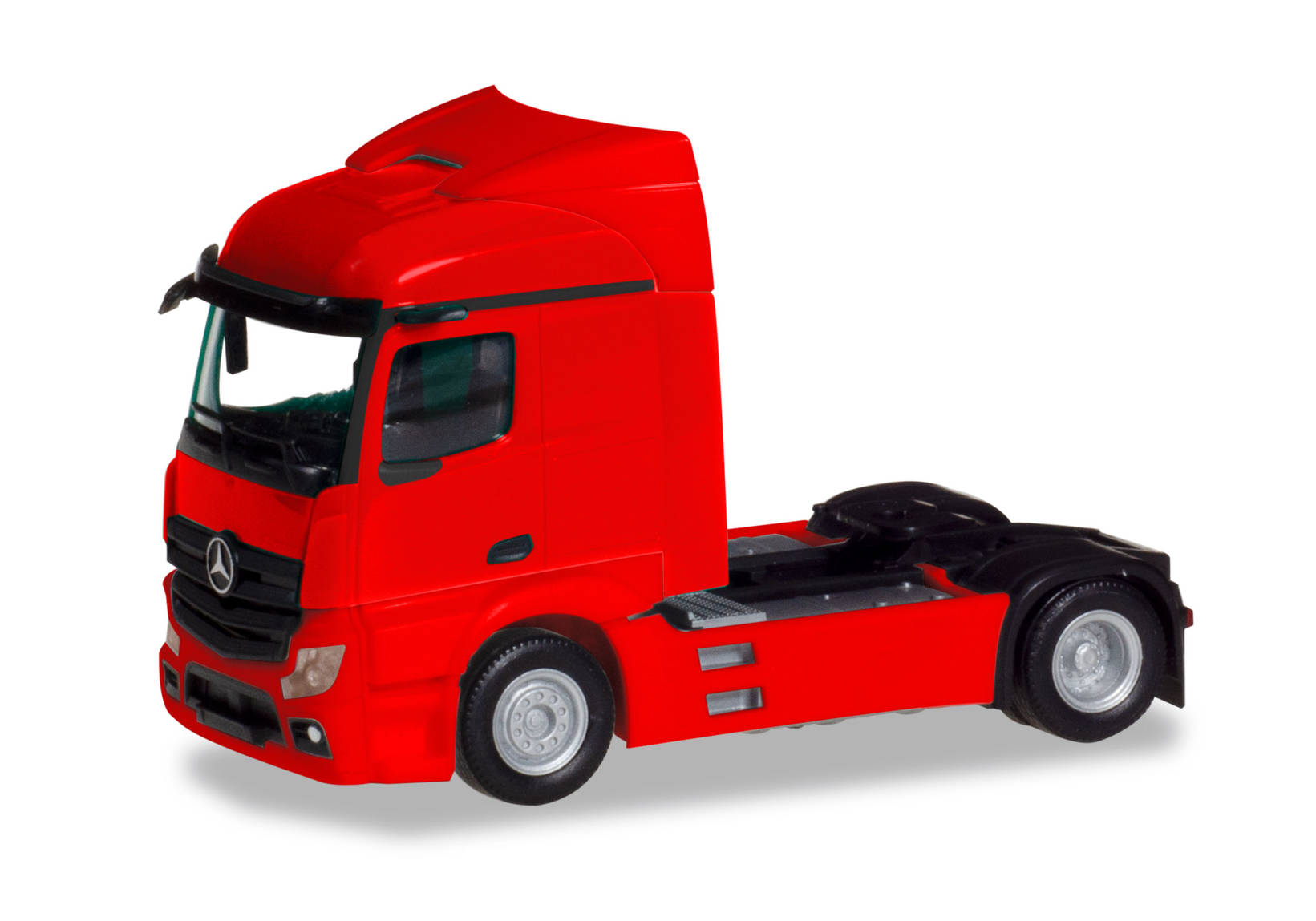 Herpa Mercedes Benz Actros Streamspace 2 3 Trailer 2 Axle Red 309899