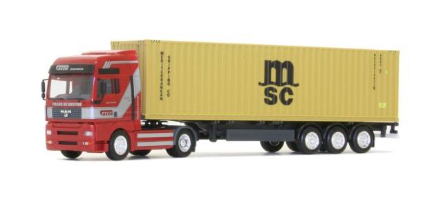 MAN TGA XXL Container-Sattelzug "MSC"