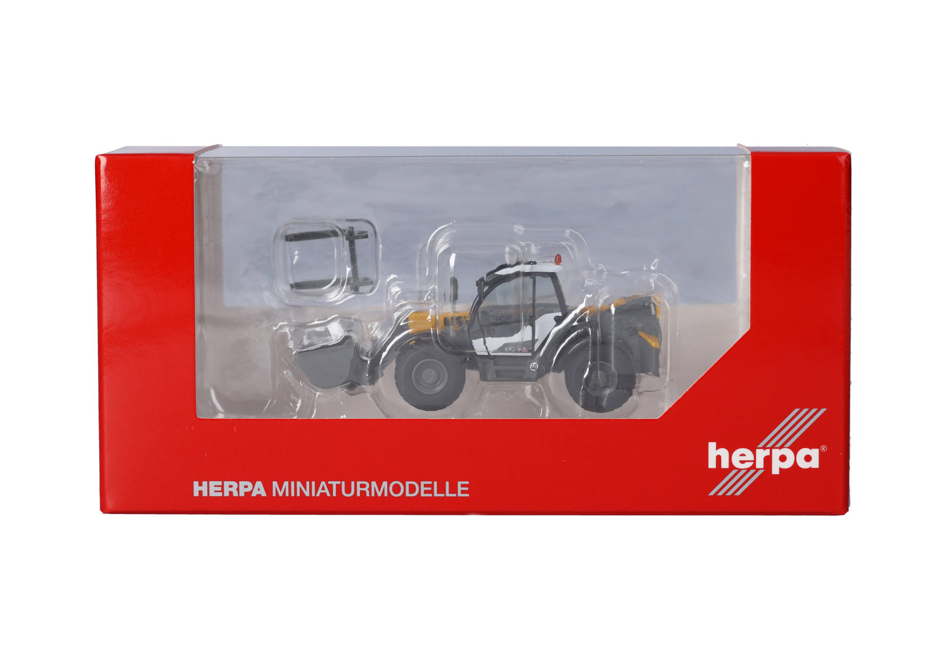 Modell, Traktor, Gießmetall, rote Schachtel, Modell im Maßstab
