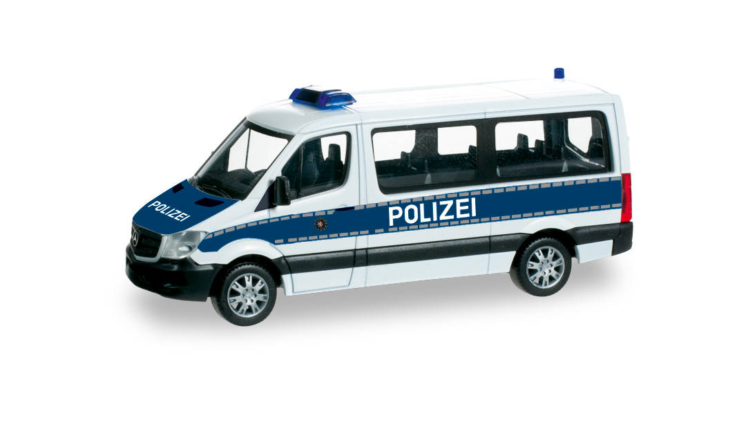 Mercedes-Benz Sprinter bus flat roof "Berlin Police Department"