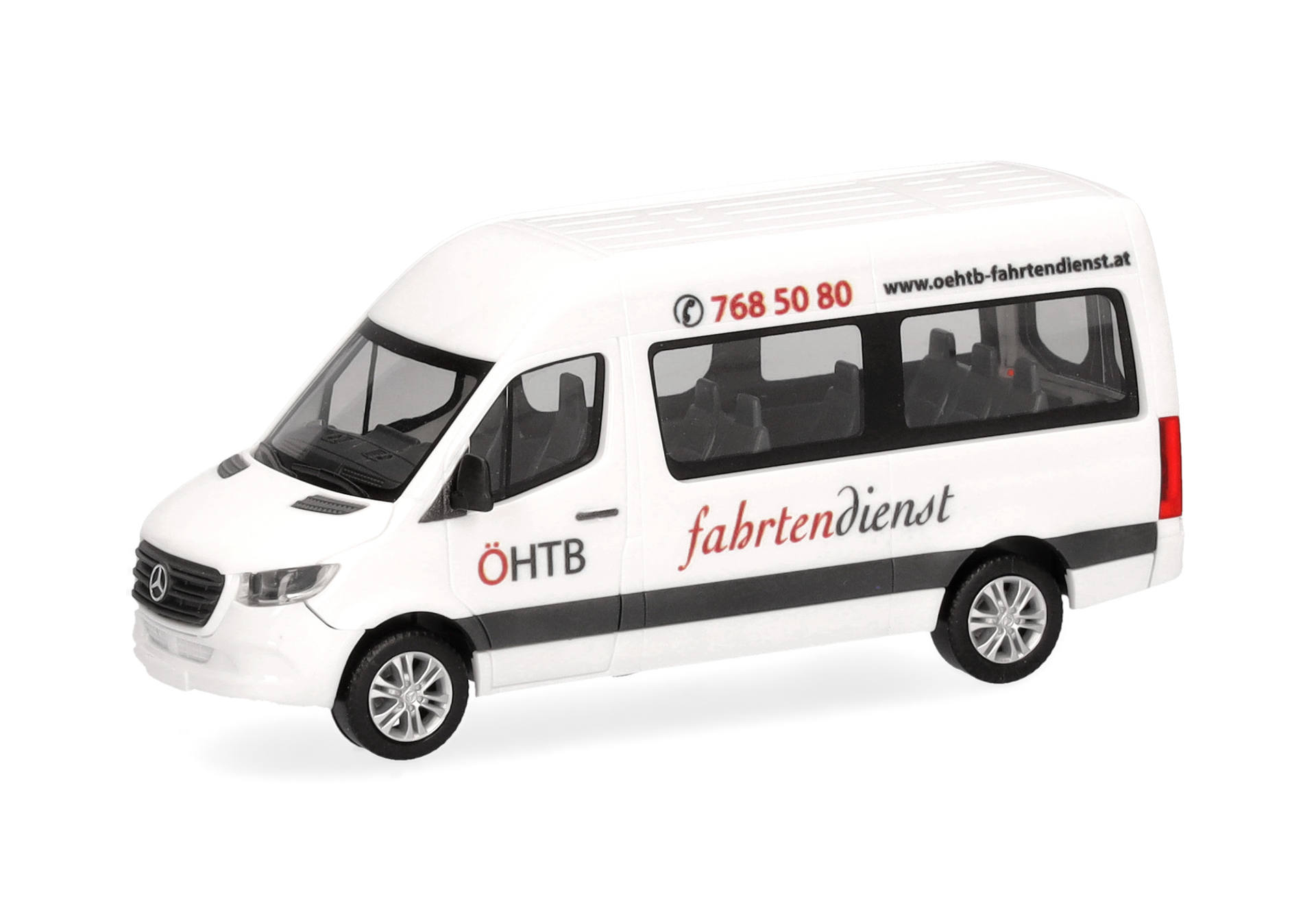 Mercedes-Benz Sprinter '18 bus high-roof "ÖHTB-Fahrtendienst" (Austria)