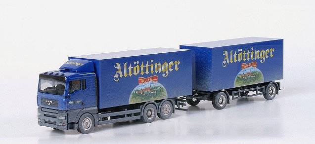 MAN TGA XL box trailer "Altoettinger"