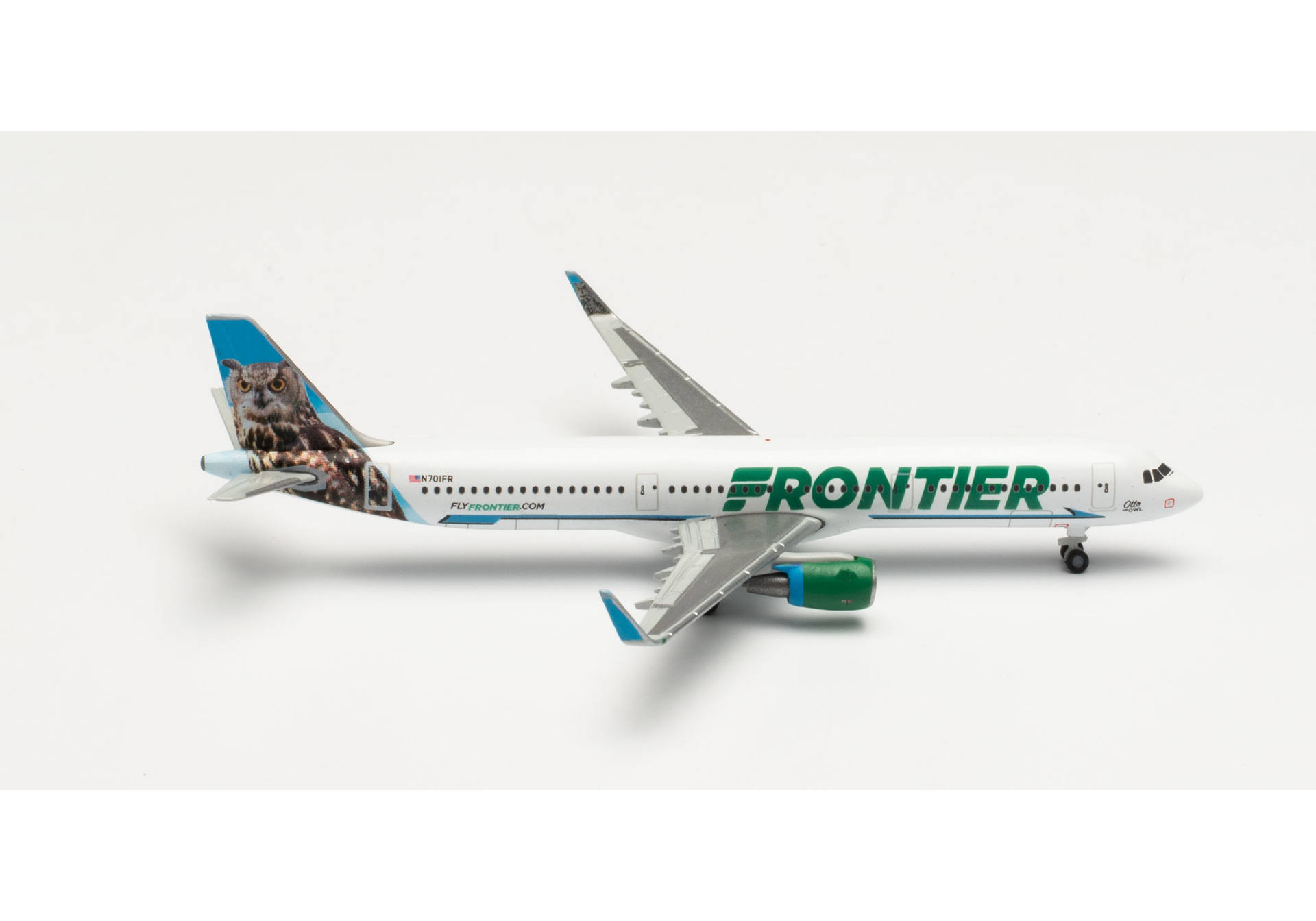 Frontier Airlines Airbus A321 – N701FR “Otto the Owl”