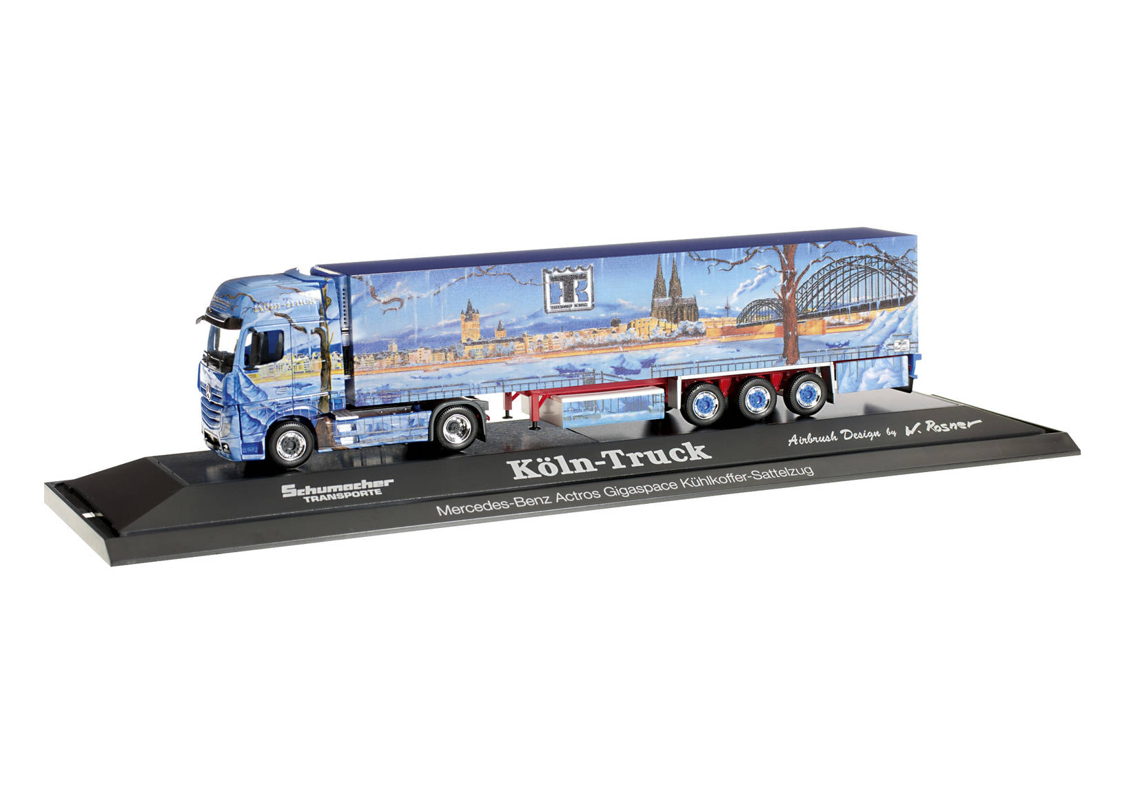 Mercedes-Benz Actros Gigaspace refrigerated semitrailer "Cologne Truck"