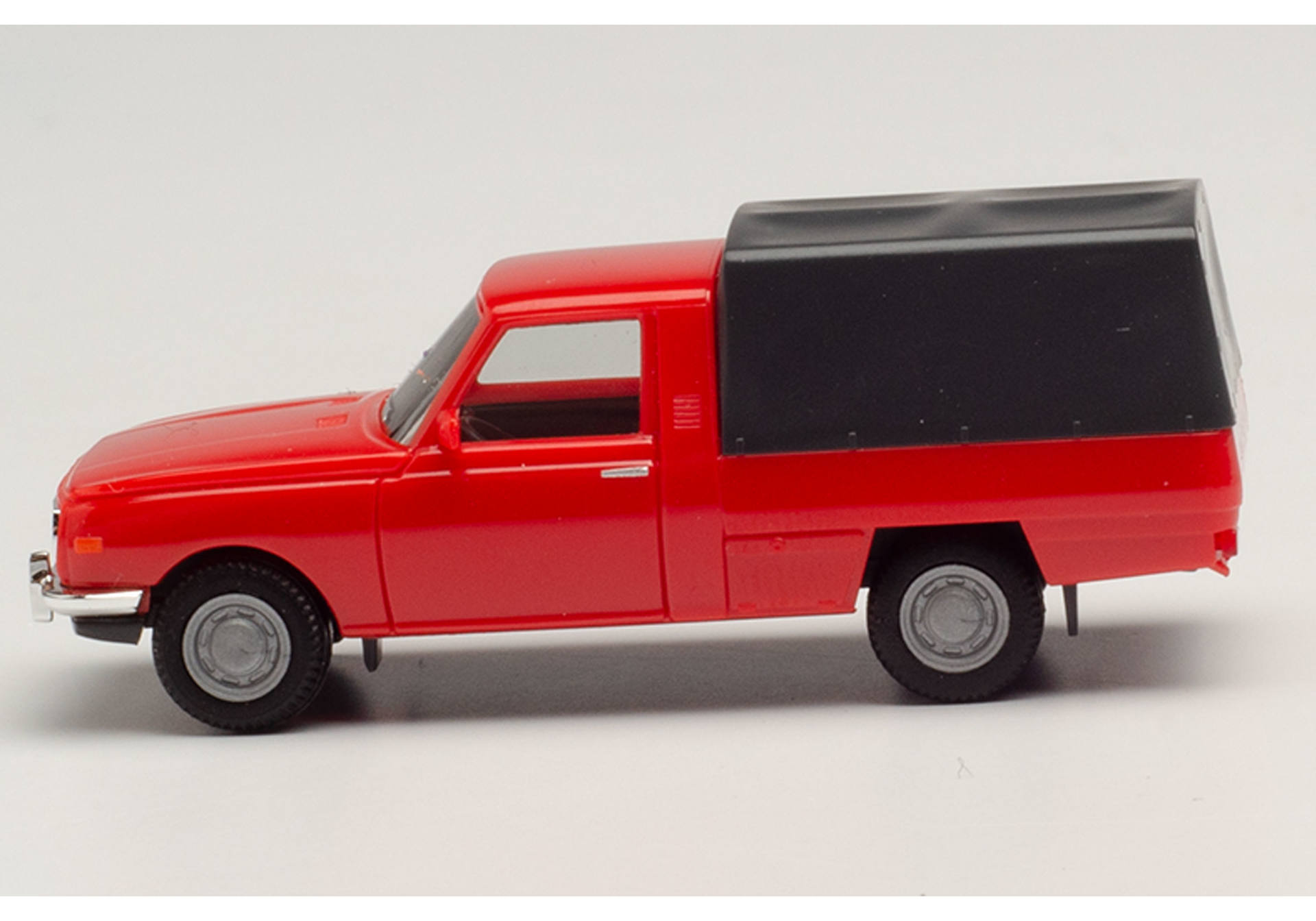 Herpa Wartburg 353 Trans Modellauto - Braune Plane 1:87 Made In Germany