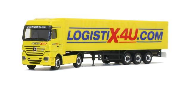 Mercedes-Benz Actros LH box trailer "Logistix4U"