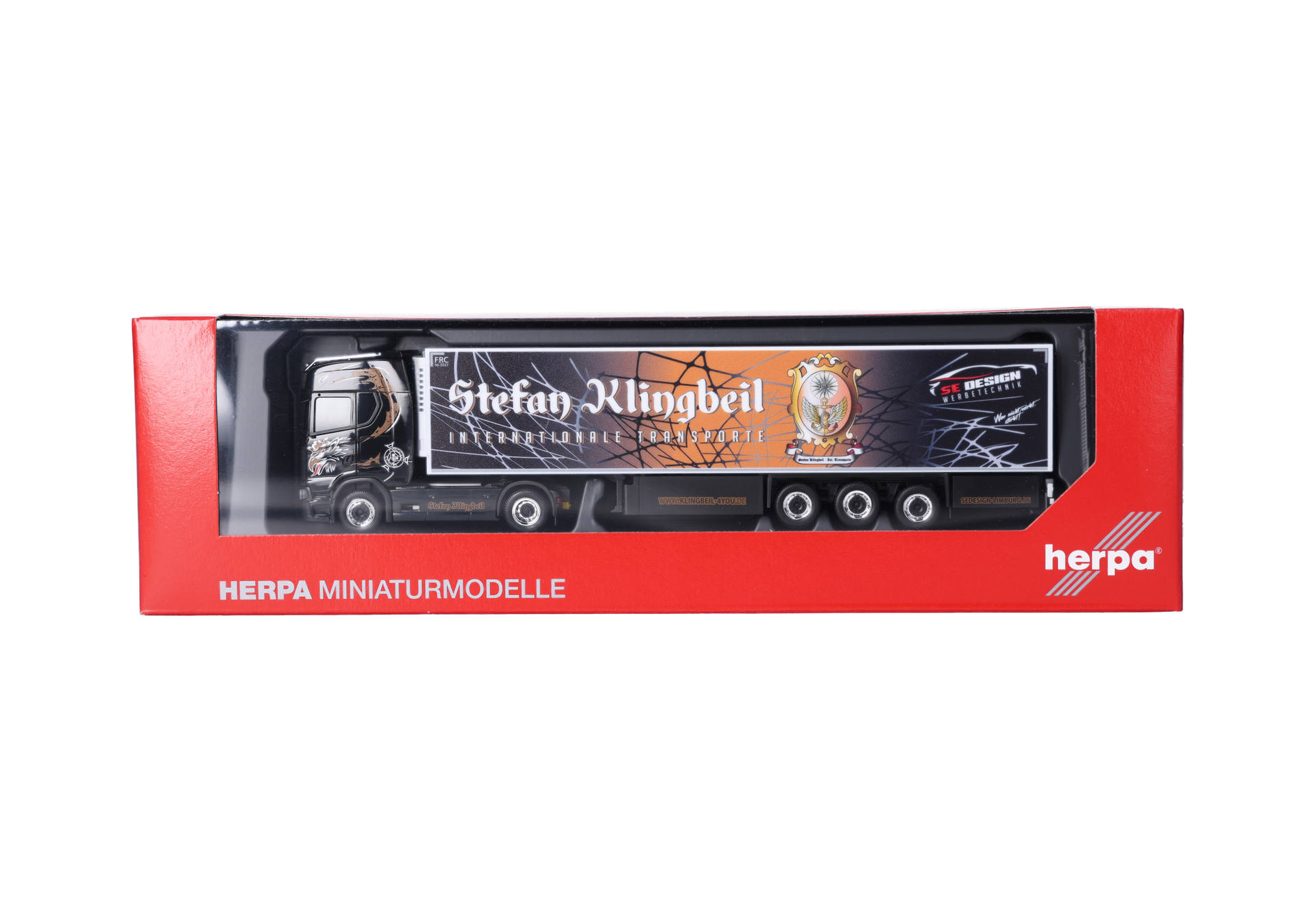 truck, trailer, model, diecast, red box