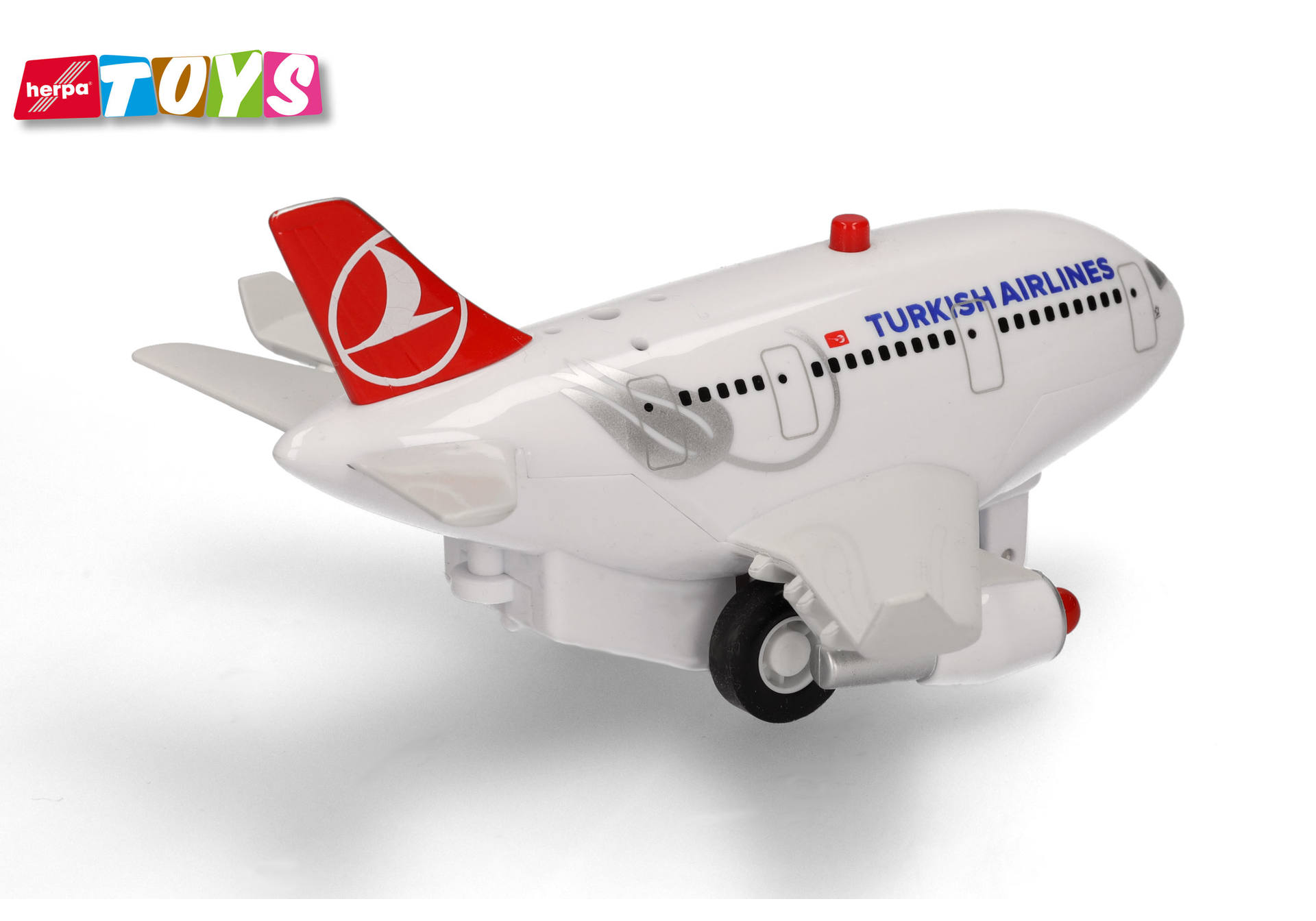 Herpa Toys: Turkish Airlines Pullback Aviation Toy