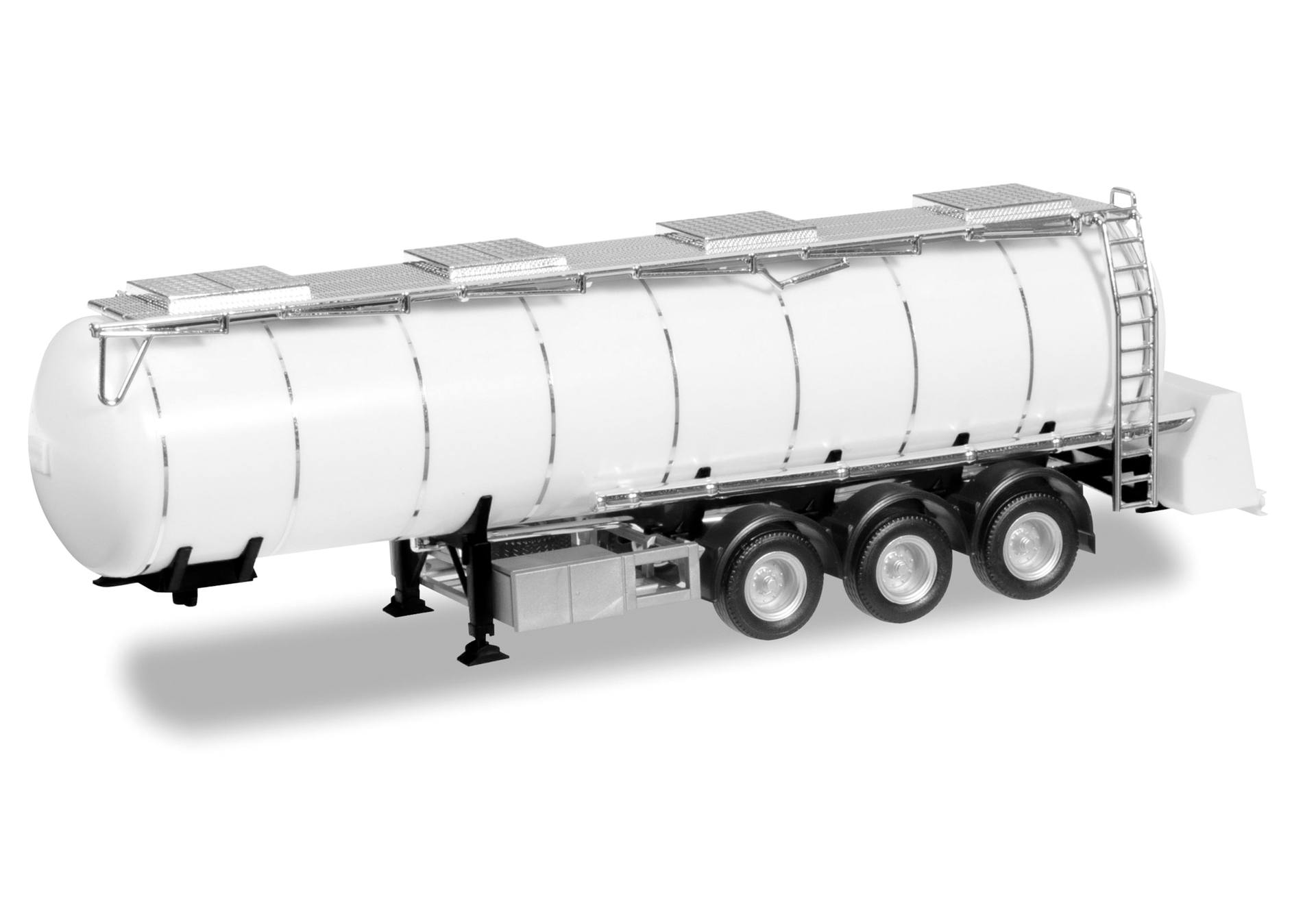 Foodtank semitrailer Feldbinder 32m³ 3axles, white