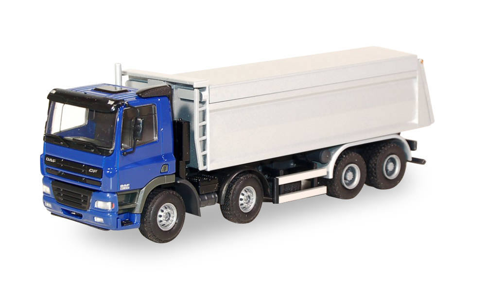 DAF CF85 Hyva Kipper, blau