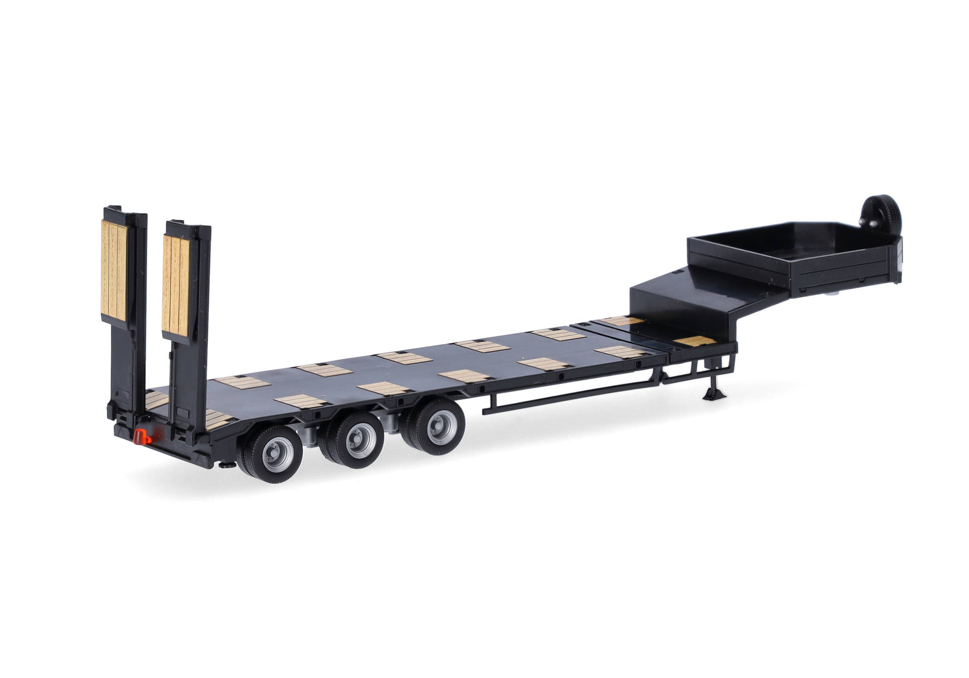 Goldhofer low boy trailer 3axles, black