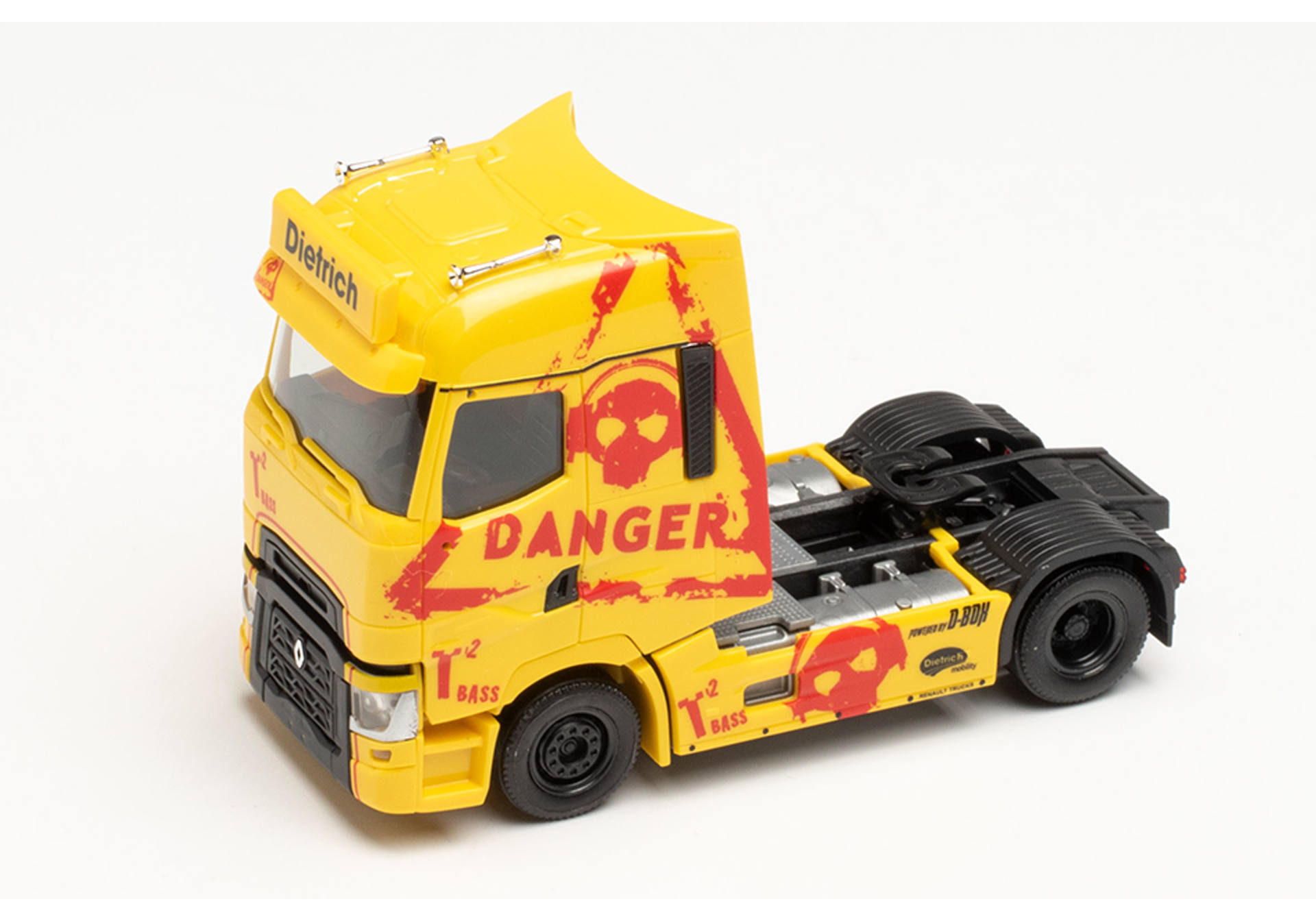 Renault T tractor Danger/Dietrich Nutzfahrzeuge