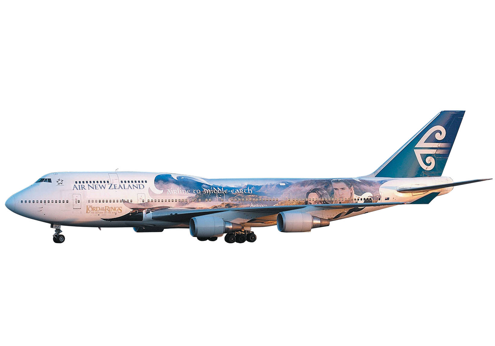 Air New Zealand Boeing 747-400 "Legolas". This item comes / came in Wooster branded packaging.