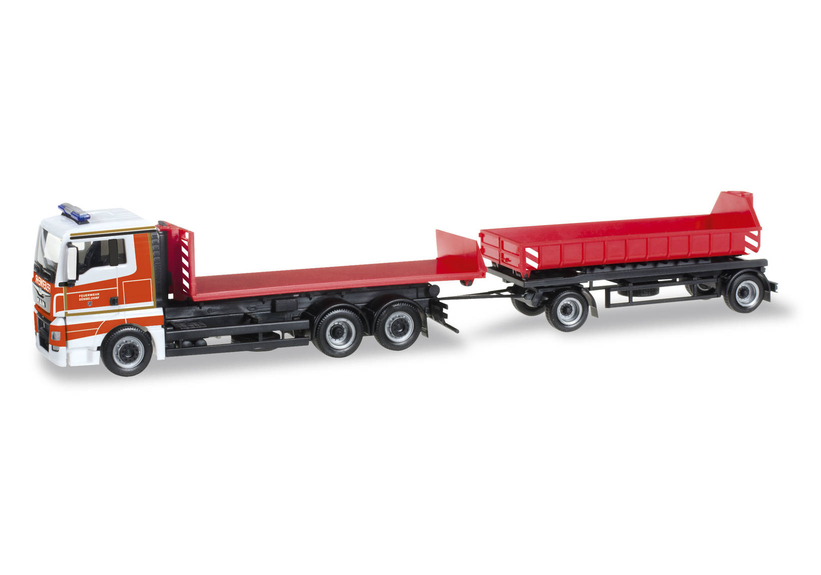 MAN TGX XL Euro 6 Wechsellader-Hängerzug "Feuerwehr Düsseldorf"