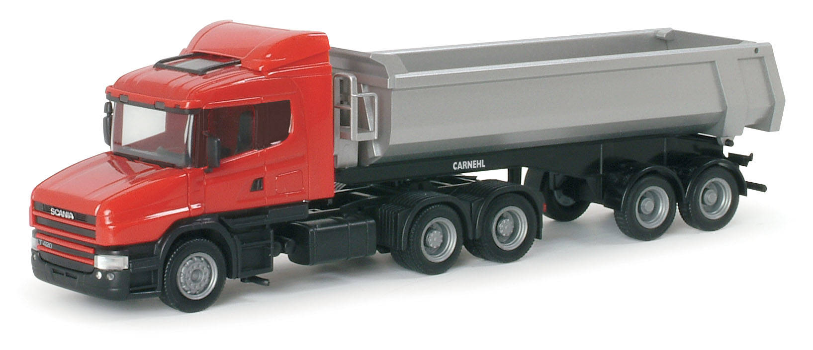 Scania conventional 04 dump semitrailer
