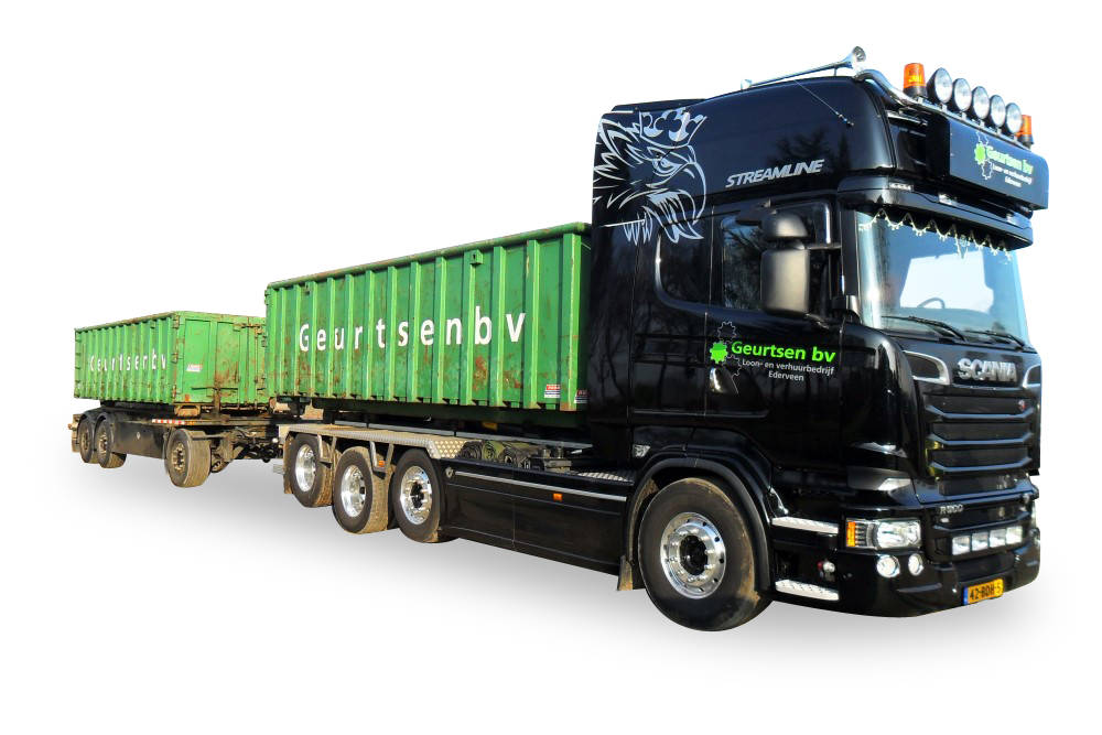 Scania R TL container trailer "Geurtsen"