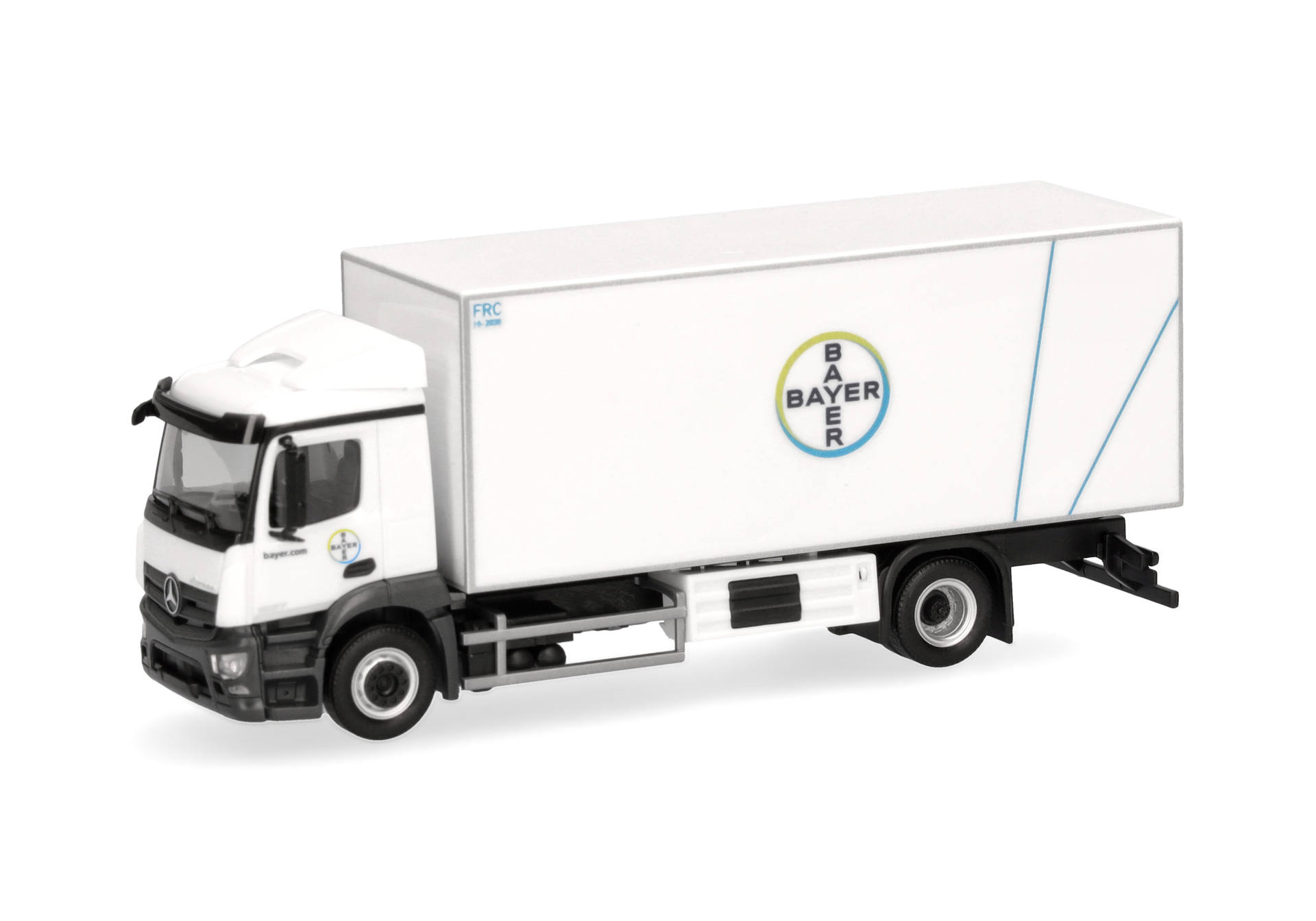 Mercedes-Benz Actros M refrigerated box truck 2axles "BAYER"