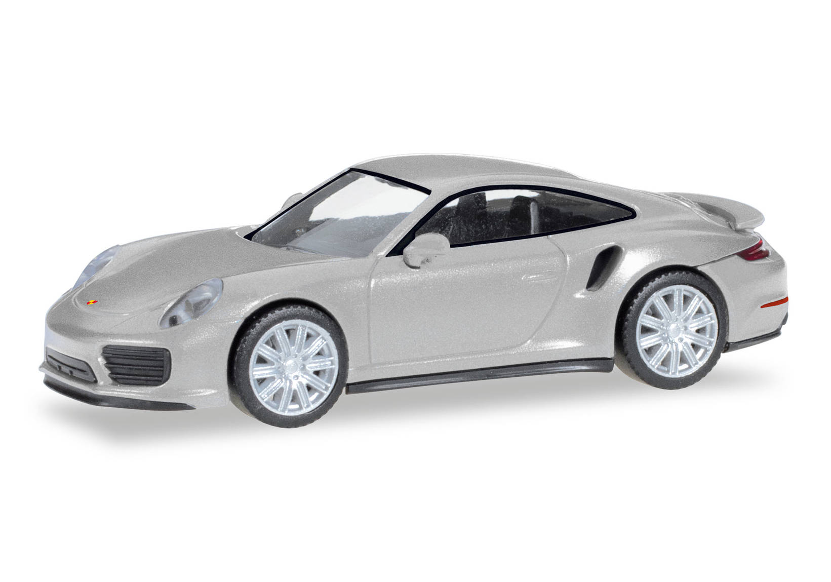 Porsche 911 Turbo, rhodium silver metallic