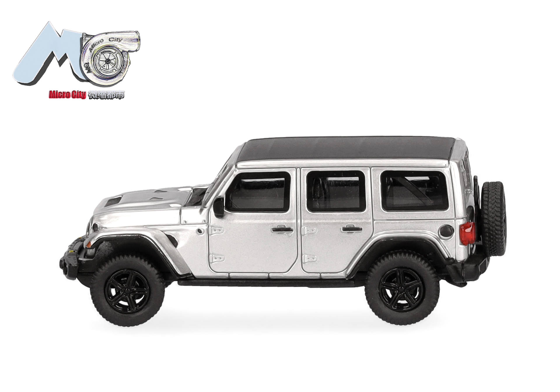 MicroCity: Jeep Wrangler, silber (ab 2017)