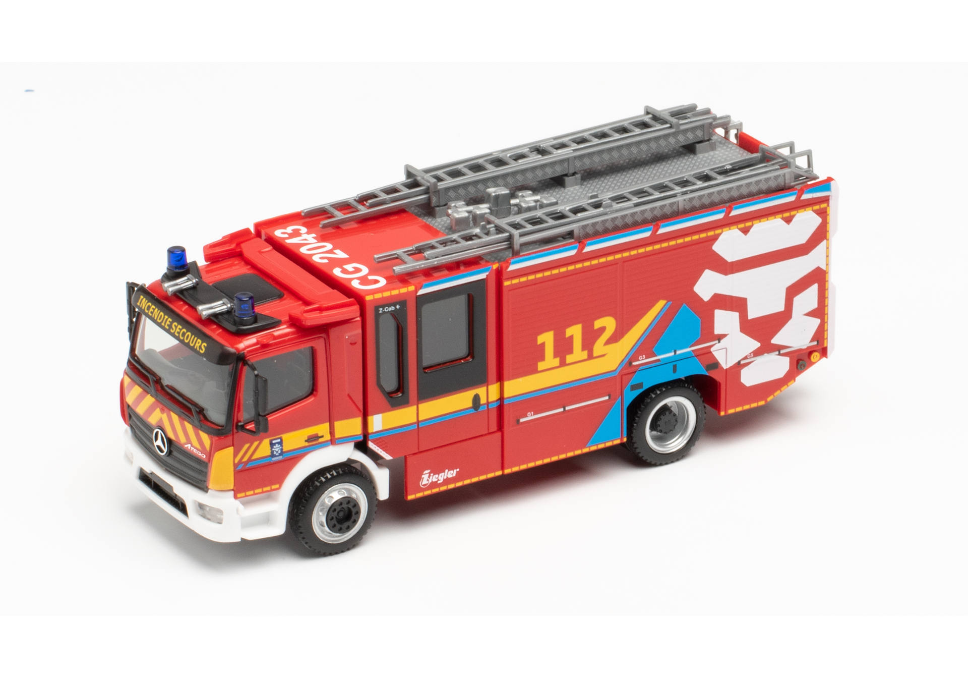 Mercedes-Benz Atego `13 Ziegler Z-Cab „Feuerwehr Luxemburg“