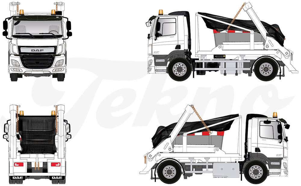 DAF CF bucket vehicle truck