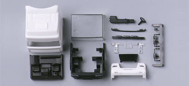 DAF XF SSC driver's cabin with side skirting (incl. rear-view mirror)Content: 2 pcs.