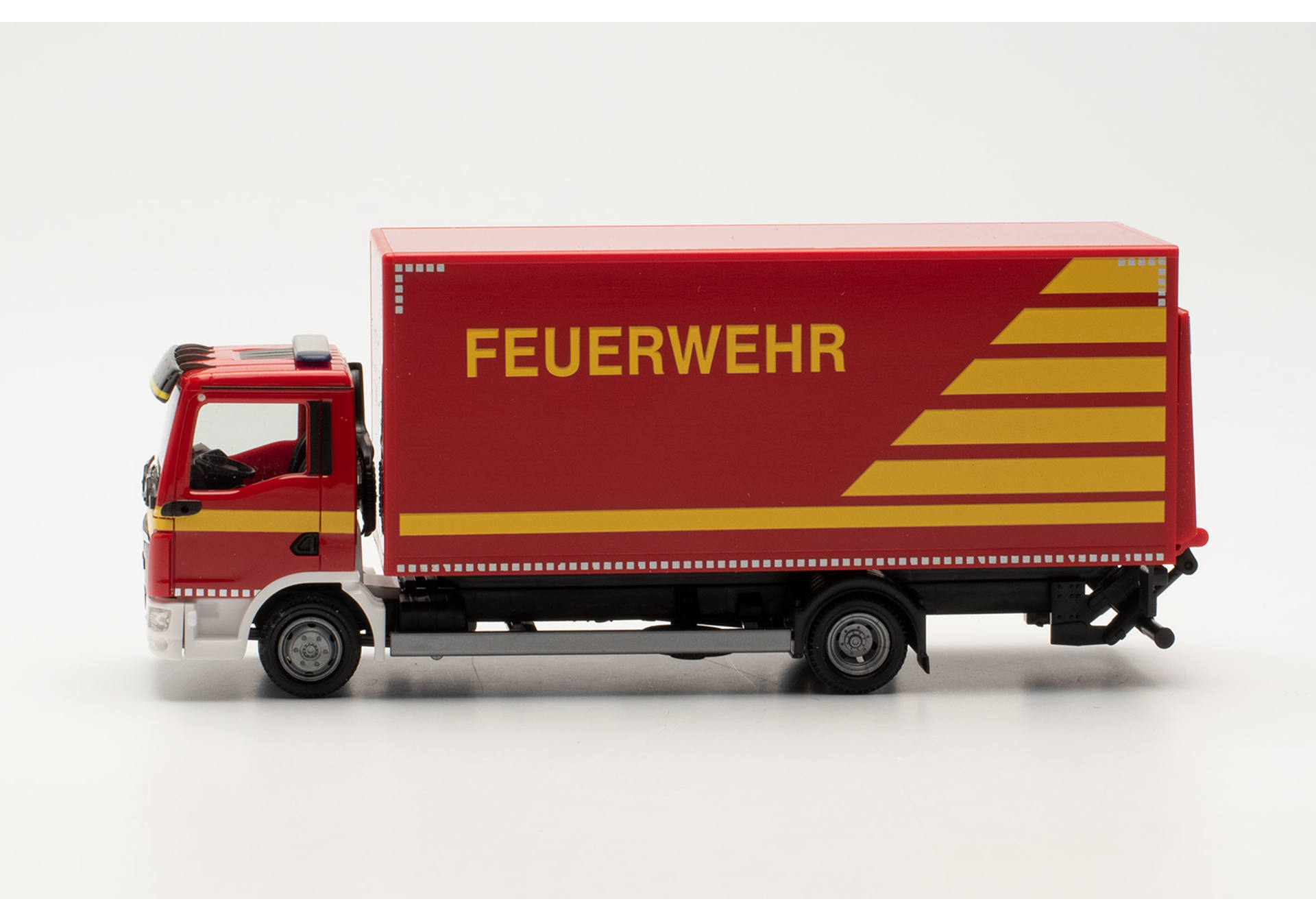 box truck with tail lift „Feuerwehr Einsatzleitung“