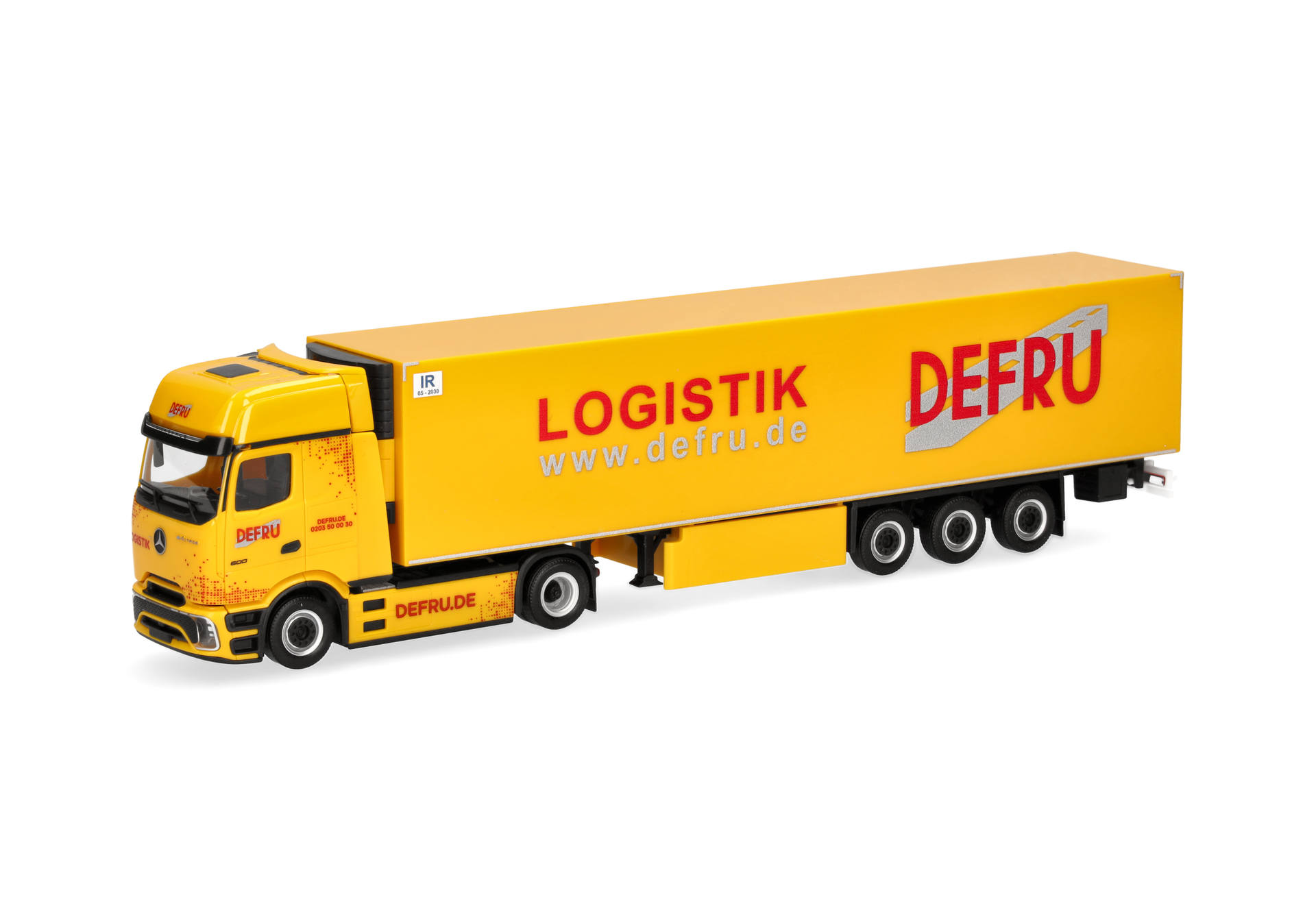 truck, semi-trailer, logistics, yellow, DEFRU, truck, lorry, semi-trailer, yellow, logistics