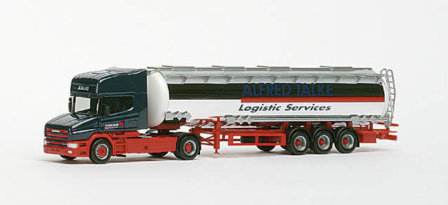 Scania Hauber Topline Chromtank-Sattelzug "Talke"