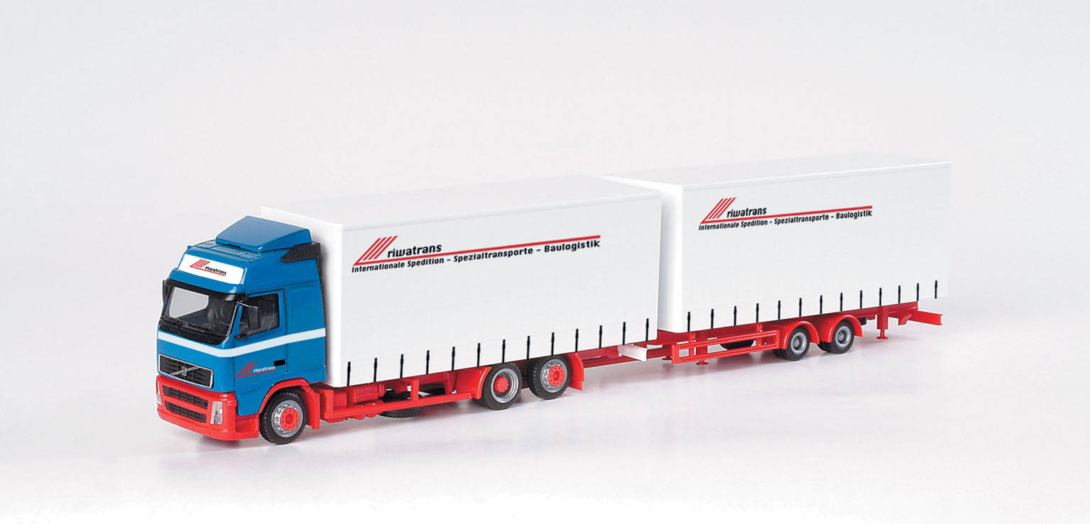 Volvo FH GL bulk volume trailer "Riwatrans"