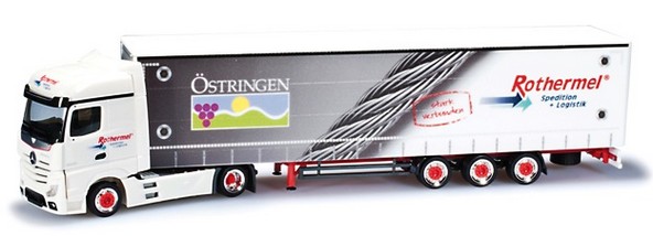 Mercedes-Benz Actros '11 bigspace curtain plane saddle train 2A/3A