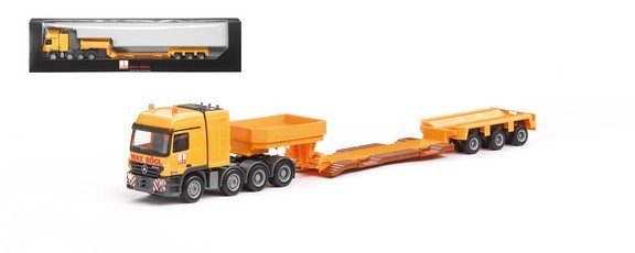 Mercedes-Benz Actros L '02/Titan deep charging saddle train special box