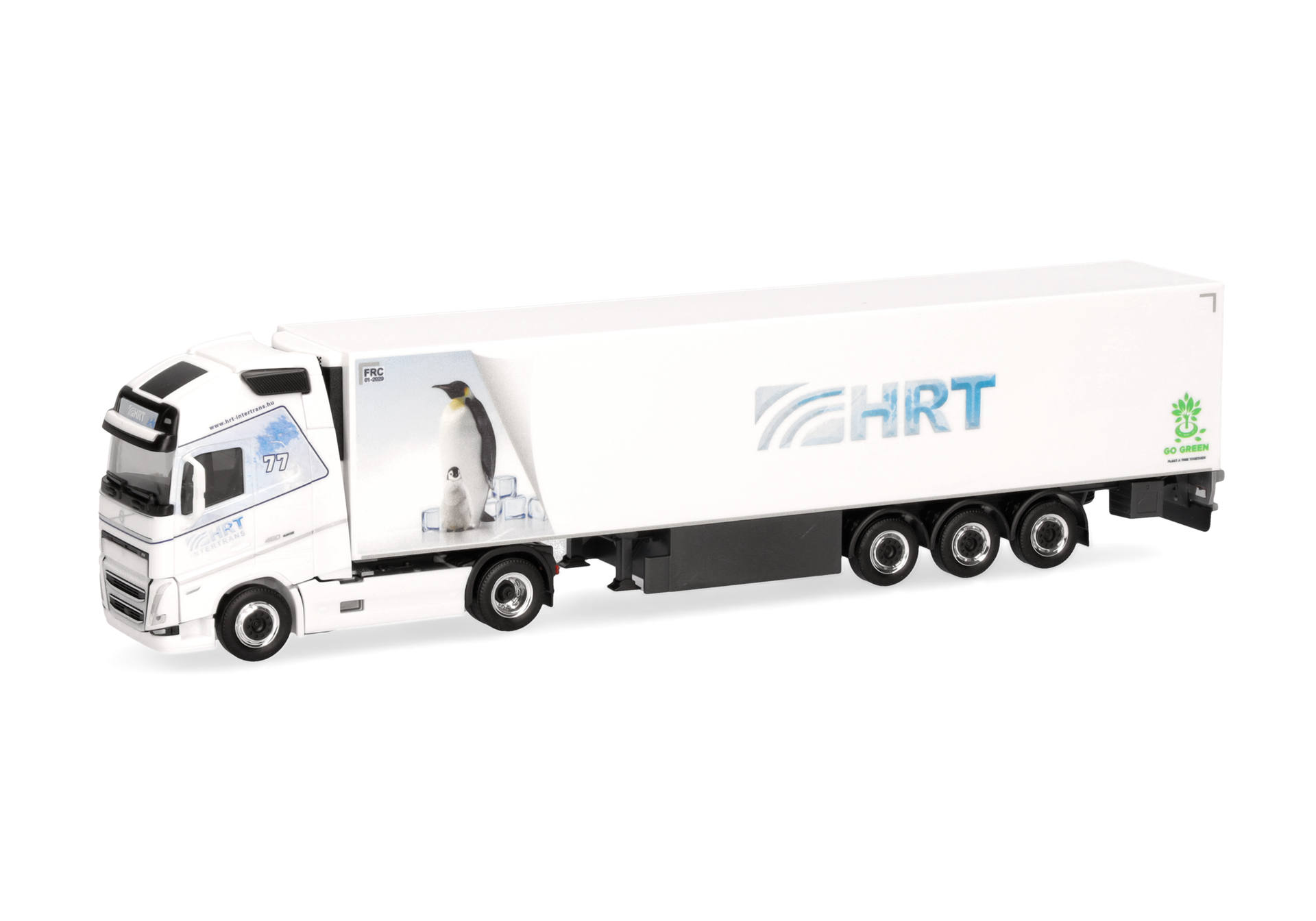 Volvo FH GL XL 2020 refrigerated box semitrailer "HRT Intertrans" (Hungary)