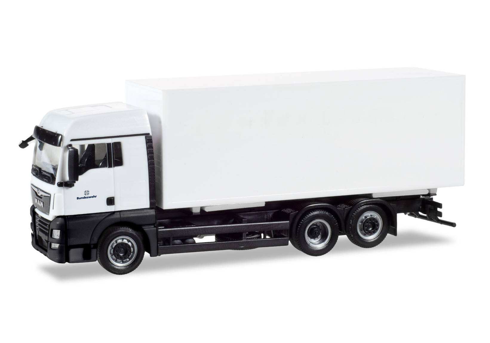 MAN TGX XLX Euro 6c interchangable truck with Container „Bundeswehr“