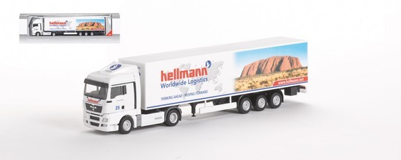 MAN TGX 18,400 XLX case-saddle train special box