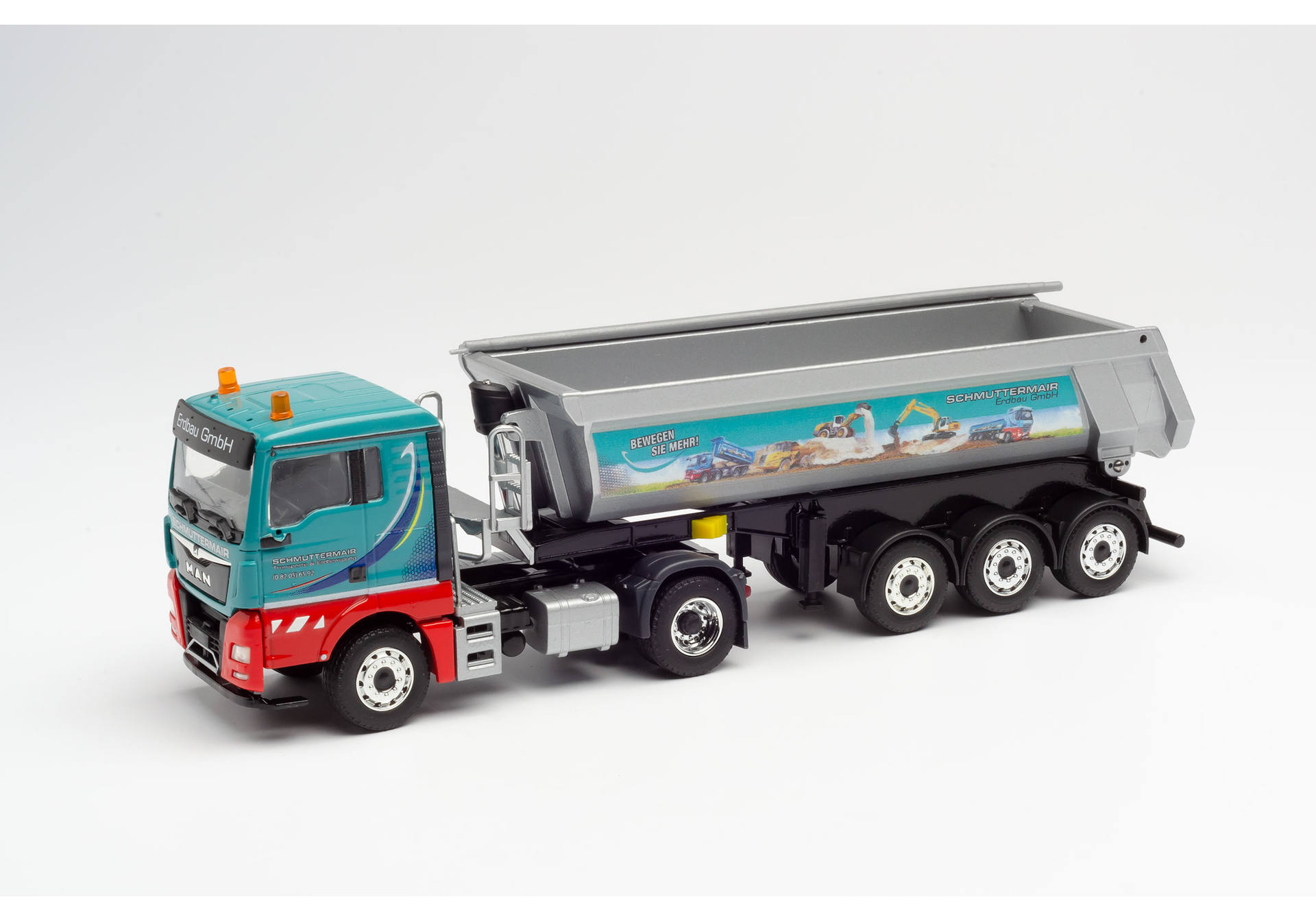 MAN TGX XL Euro 6 dump semitrailer Schmuttermair