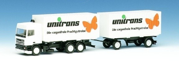 DAF 95 Exchange case trailer train 3a/2a
