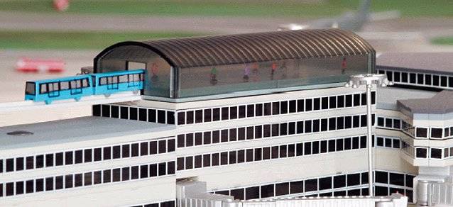 Sky train terminal (2 pieces)