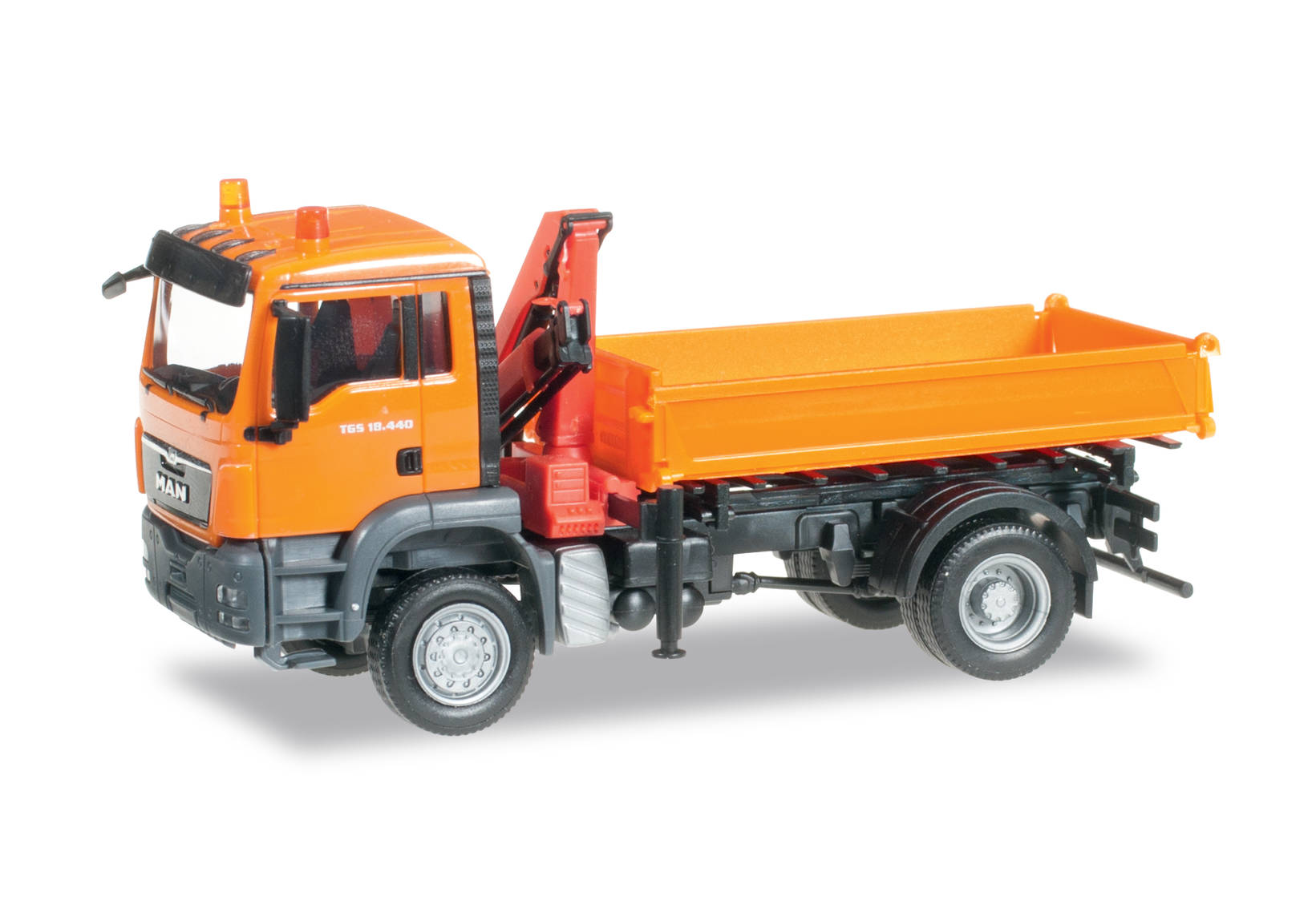 Herpa MAN TGS M dumper with loading crane 304467