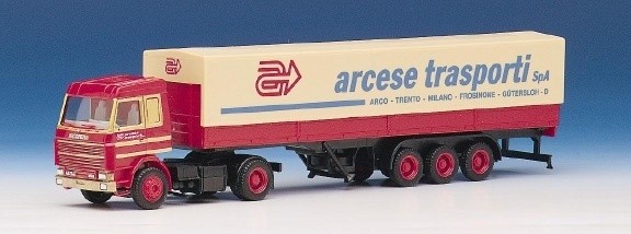Scania 143 m platform plane saddle train 2a/3a
