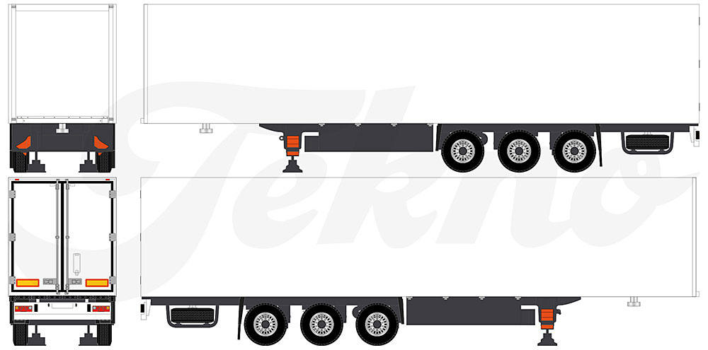 TB Box trailer 3-axle