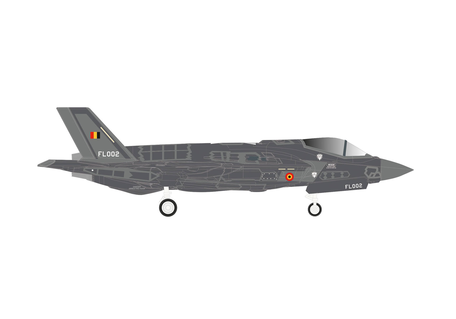 Belgian Air Component Lockheed Martin F-35A Lightning II - 312th Fighter Squadron, Luke Air Base