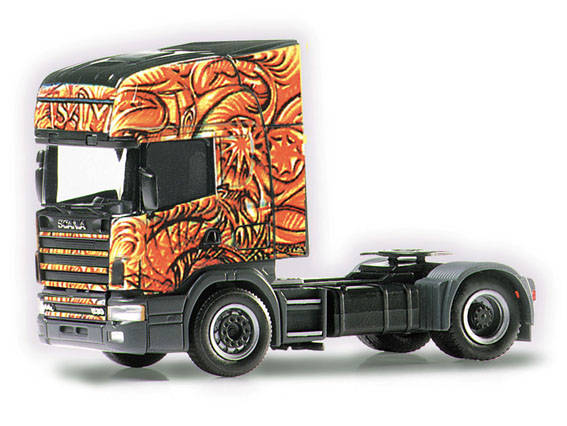 Scania 144 TL rigid tractor "Der Ablauf", PC