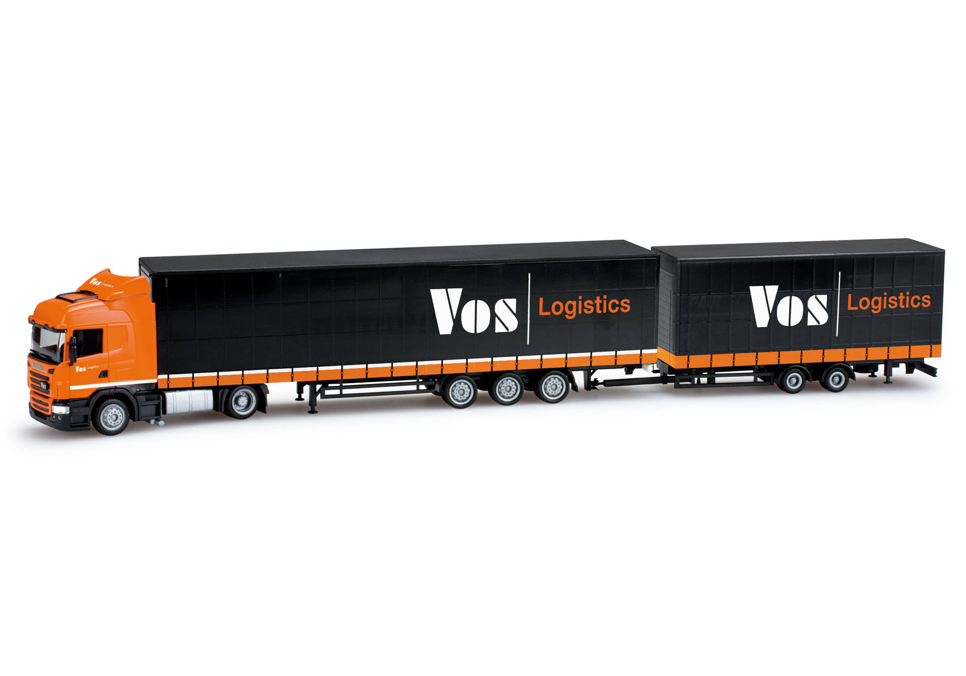 Scania R HL curtain canvas EuroCombi "VOS" (NL)