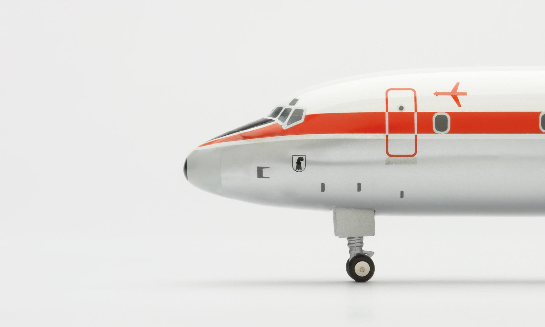 かわいい新作 1/200 (HB-IDB) DC-8-53 Air Swiss スイス航空 Herpa 