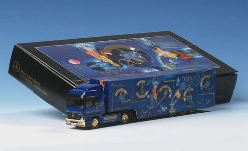 Mercedes-Benz Actros L case-saddle train 2A/3A Mercedes-Benz Special Edition Special box