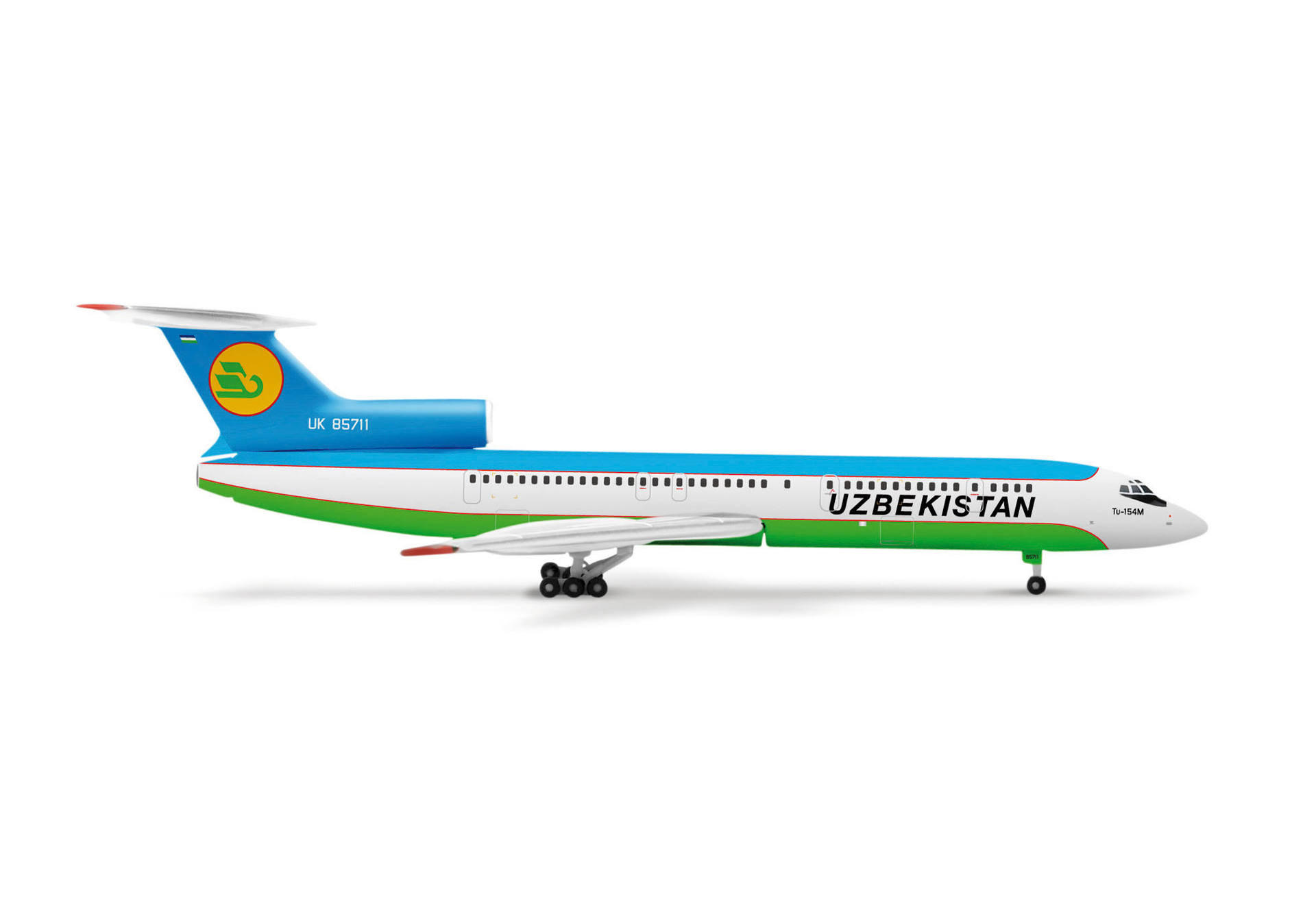 Uzbekistan Airways Tupolev TU-154M
