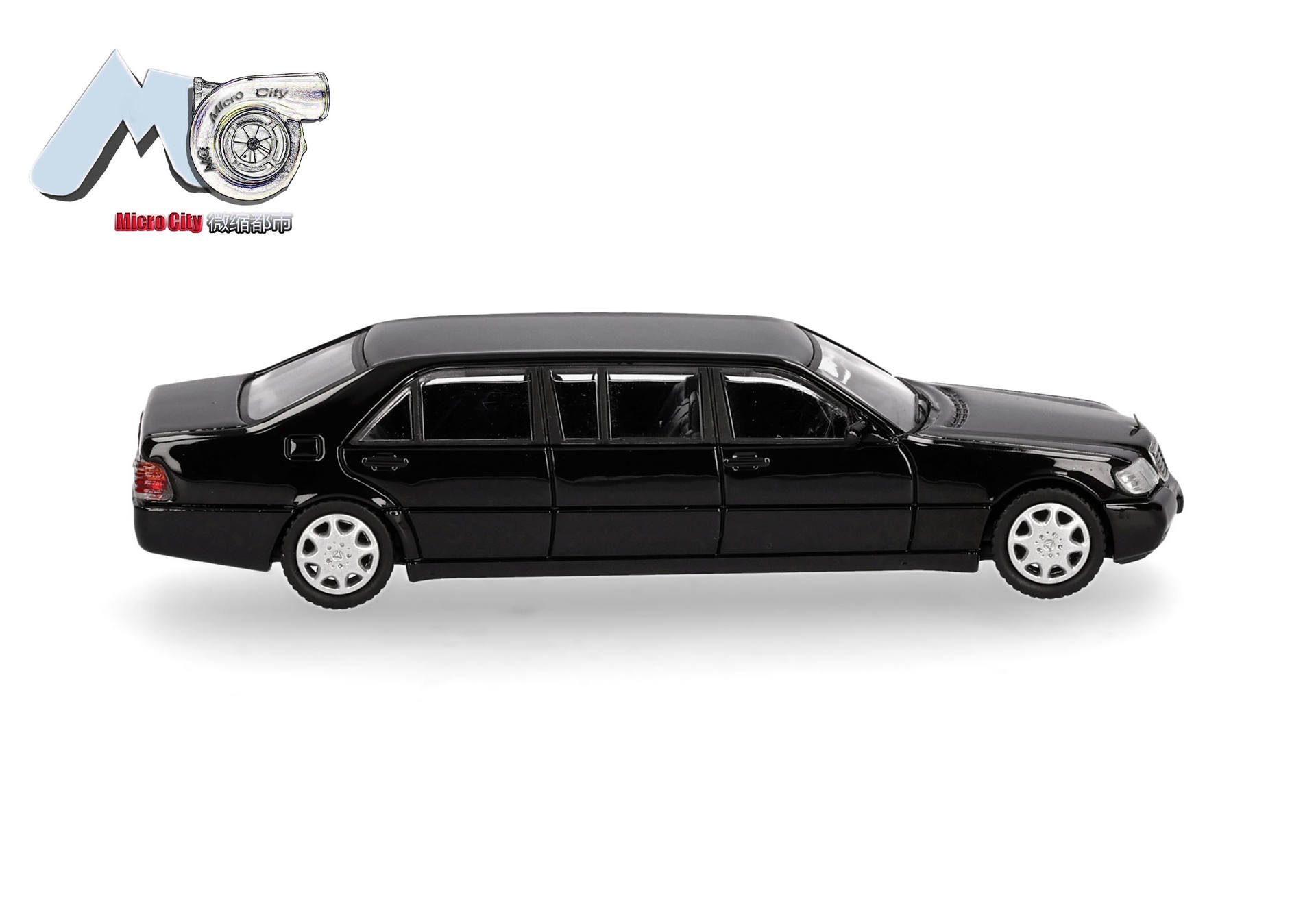 MicroCity: Mercedes-Benz S600 Pullman, black